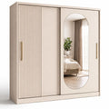Armoire coulissante avec miroir intégré design moderne